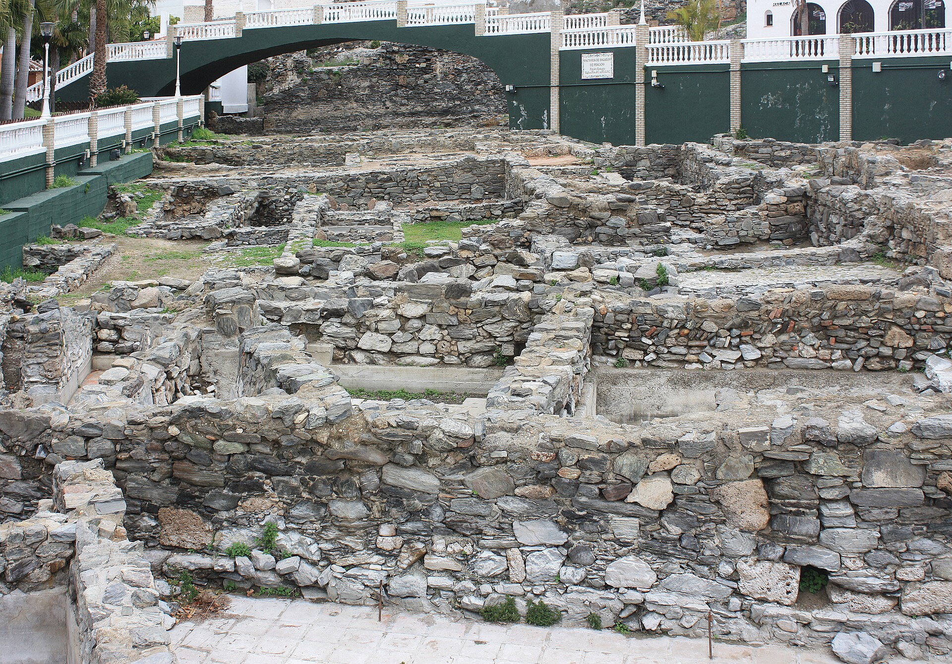 The excavations in Parque El Majuelo