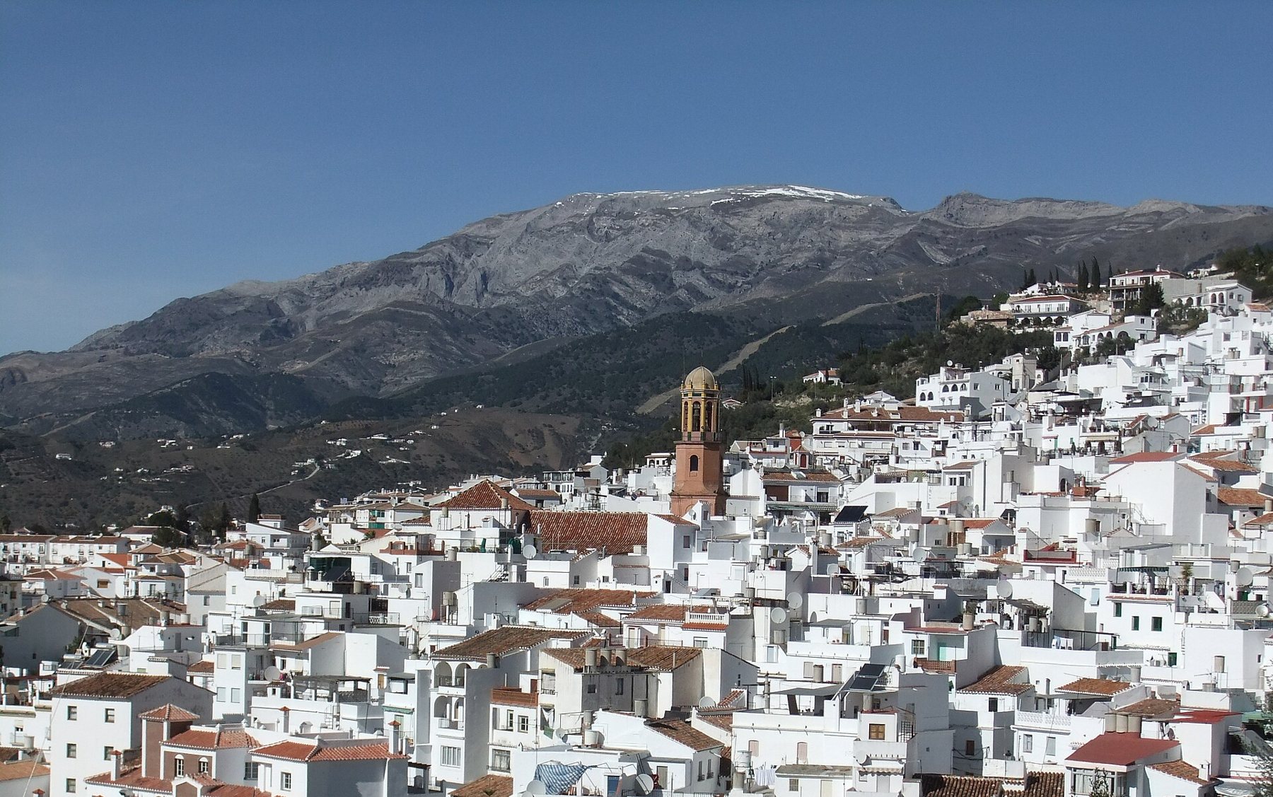 Cómpeta, uno de los pueblos blancos de la Axarquía