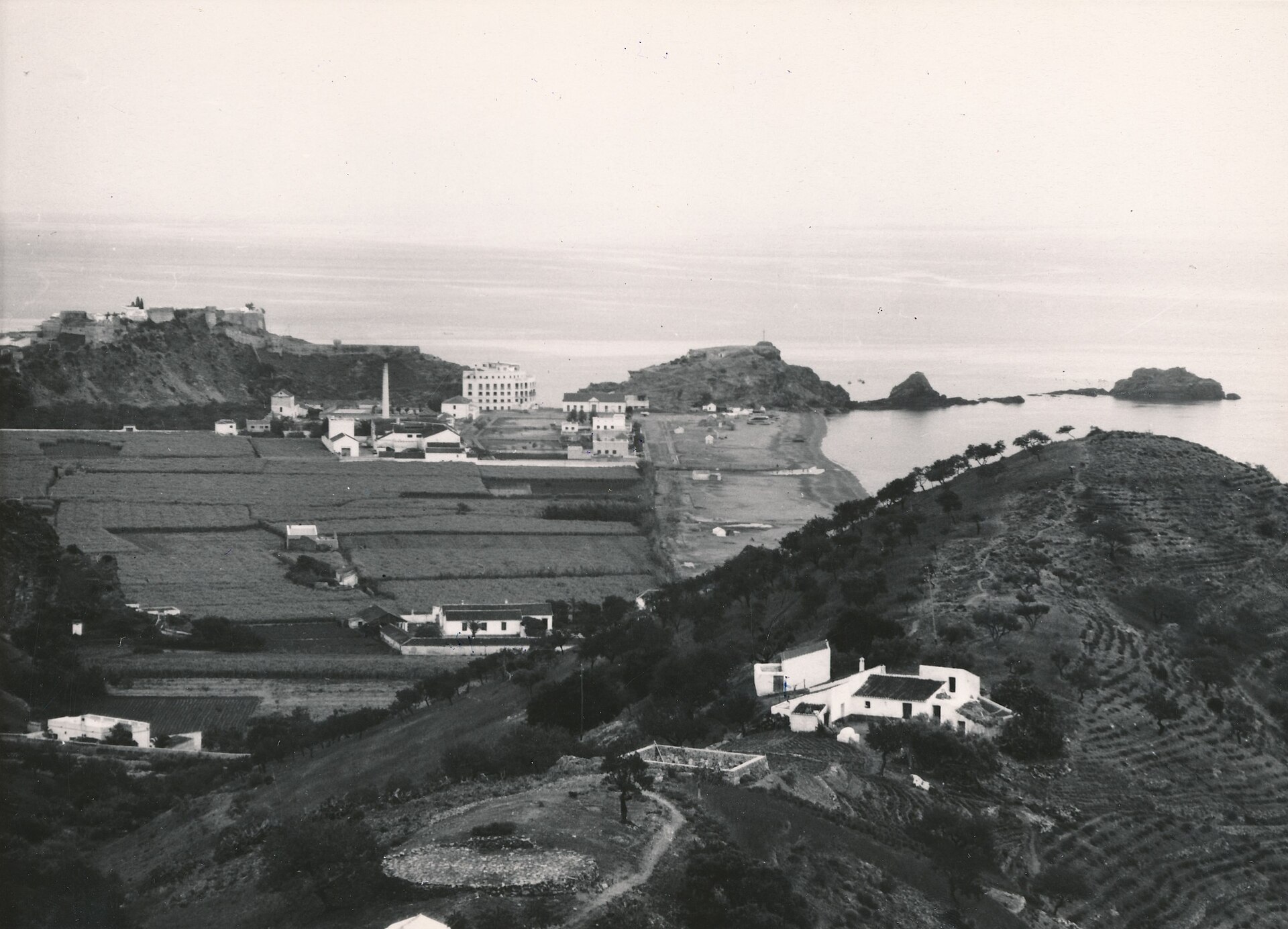 Stranden i Almuñécar, 1957
